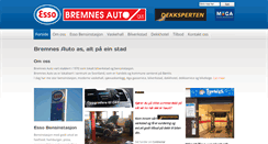 Desktop Screenshot of bremnesauto.no